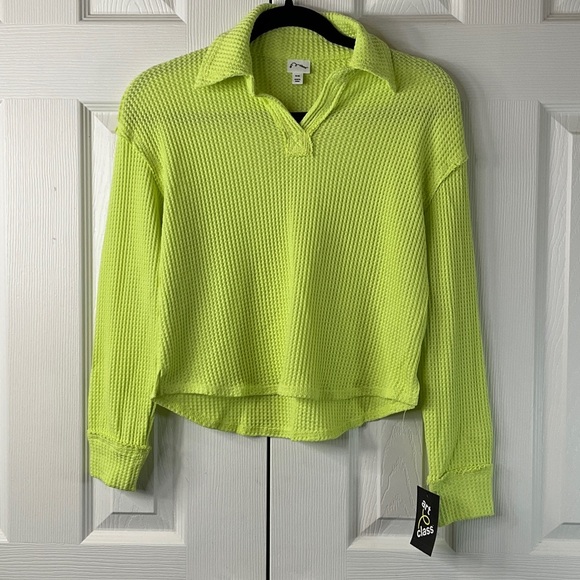 Art Class Girls Long Sleeve Collar Knit Shirt Size M - Picture 1 of 9